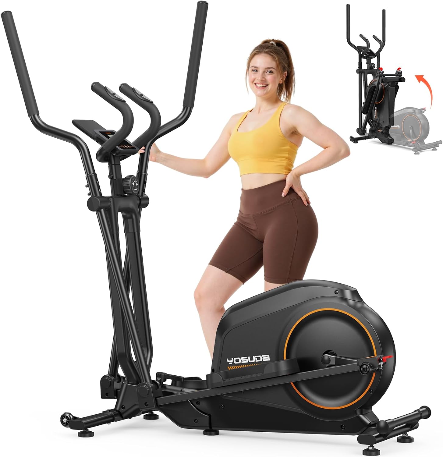 YOSUDA Foldable Elliptical Machine