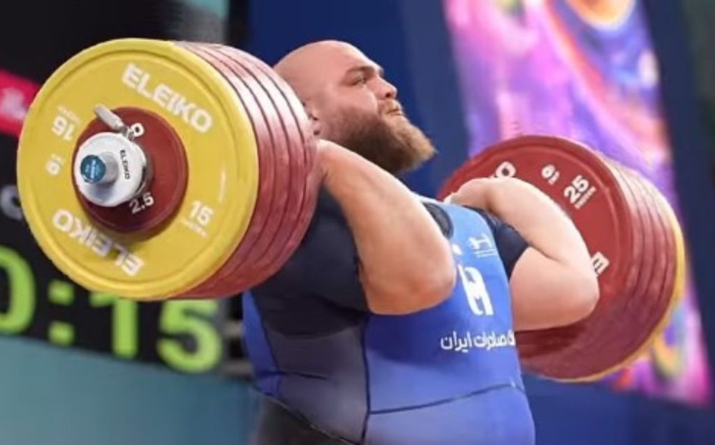 Alireza Yousefi Sets Clean Jerk World Record