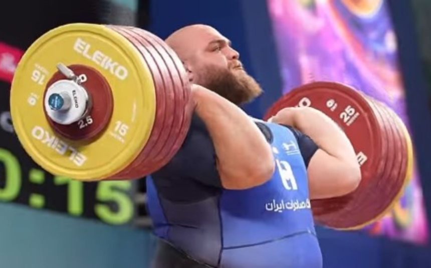 Alireza Yousefi Sets Clean Jerk World Record