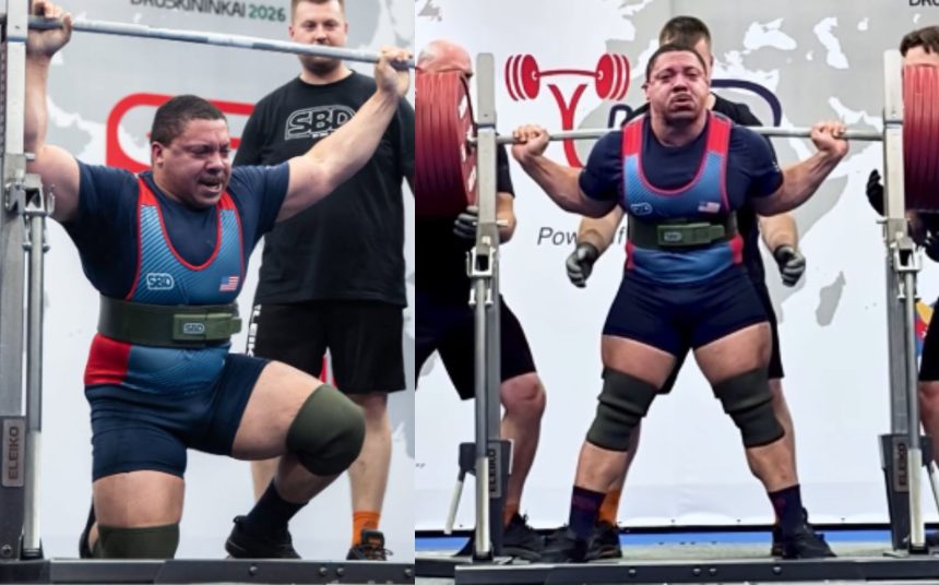 Ashton Rouska Sets Squat Record At 2026 Ipf World Championships