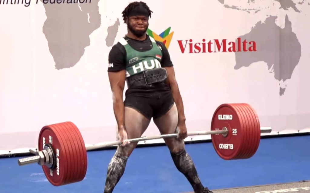 Enahoro Asein Sets Deadlift Record At 2026 Ipf World Championships