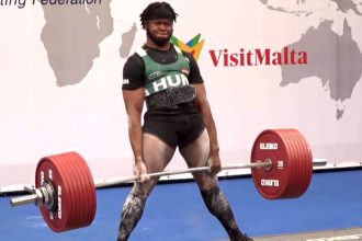 Enahoro Asein Sets Deadlift Record At 2026 Ipf World Championships