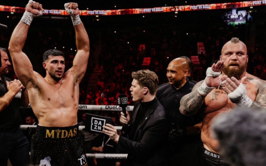 Tommy Fury Beats Eddie Hall