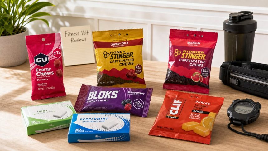 Best Caffeine Chews and Gums for Workouts FitnessVolt review image