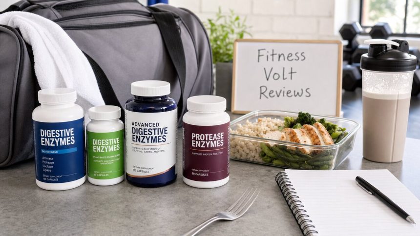 Best Digestive Enzymes for High-Protein Diets FitnessVolt review image