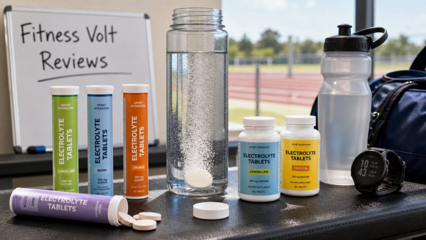 Best Electrolyte Tablets for Runners FitnessVolt review image