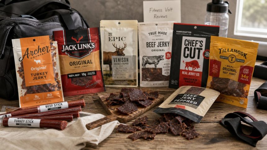 Best High-Protein Jerky FitnessVolt review image