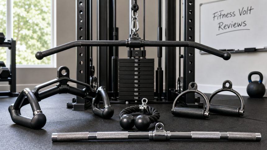 Best lat pulldown attachments FitnessVolt review image