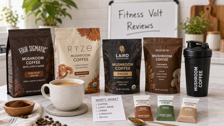Best Mushroom Coffee FitnessVolt review image