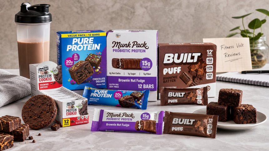 Best Protein Brownies FitnessVolt review image