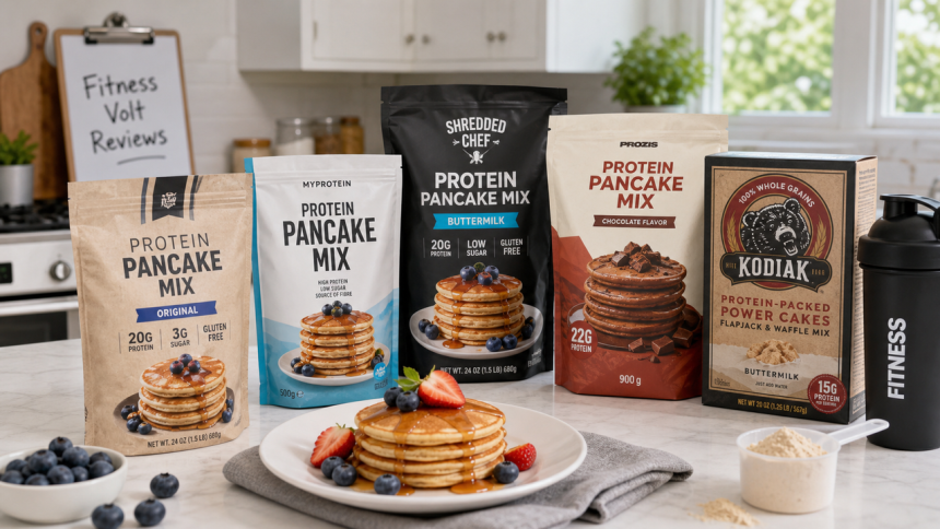 Best Protein Pancake Mixes FitnessVolt review image