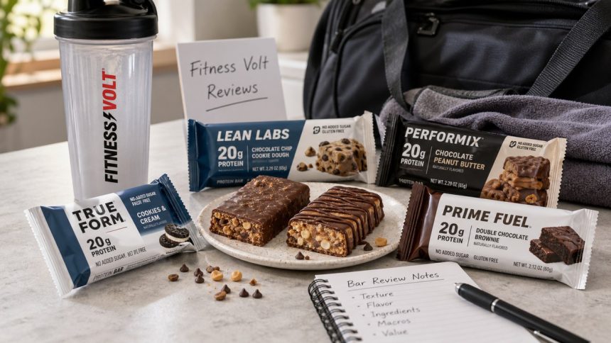 Best Sugar-Free Protein Bars FitnessVolt review image