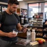 Labeled gas station snack ranking guide for lifters
