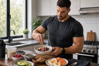 Labeled high protein anti inflammatory breakfast formula