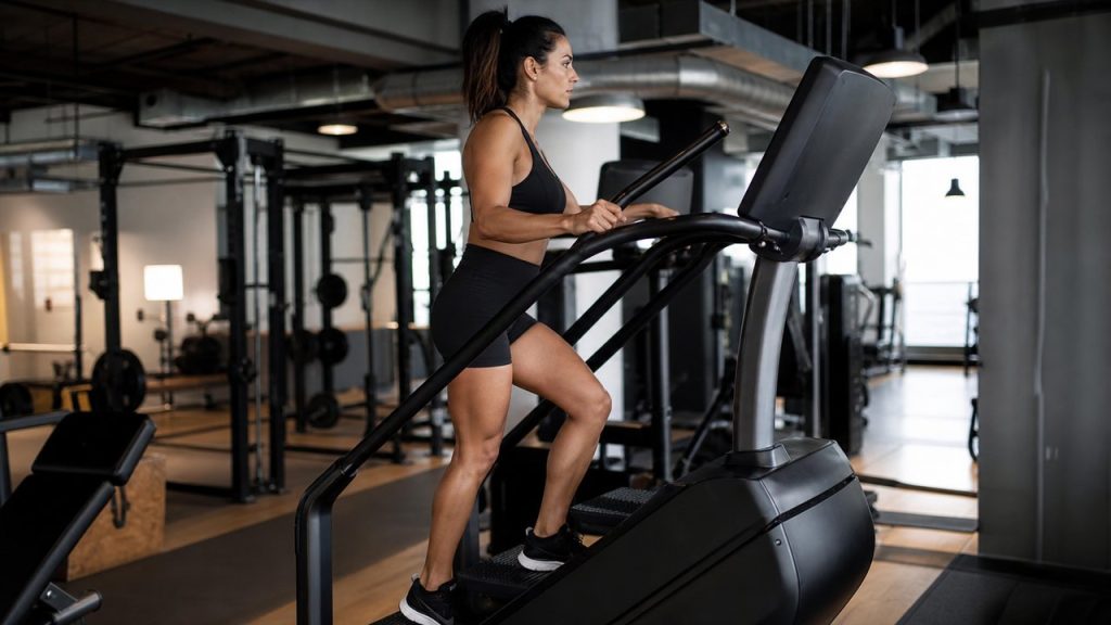 The stair climber can build conditioning and leg endurance when the workout is structured instead of random.