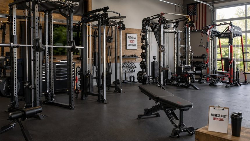 Power racks with cable pulley systems for a FitnessVolt review