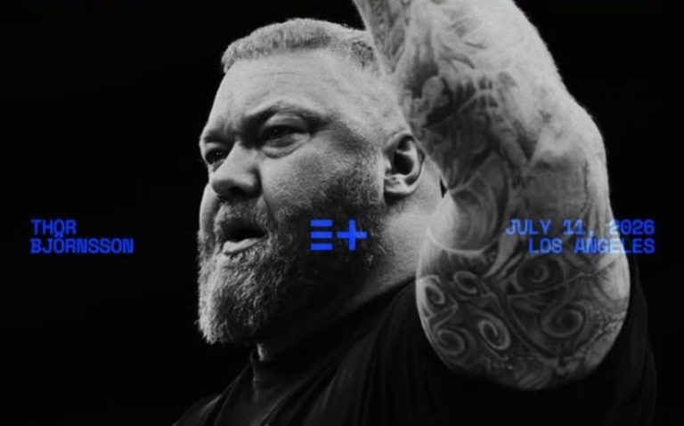 Hafthor Bjornsson Announces 511-kg (1,126.6-lb) Deadlift World Record Attempt at Enhanced Breakers 1