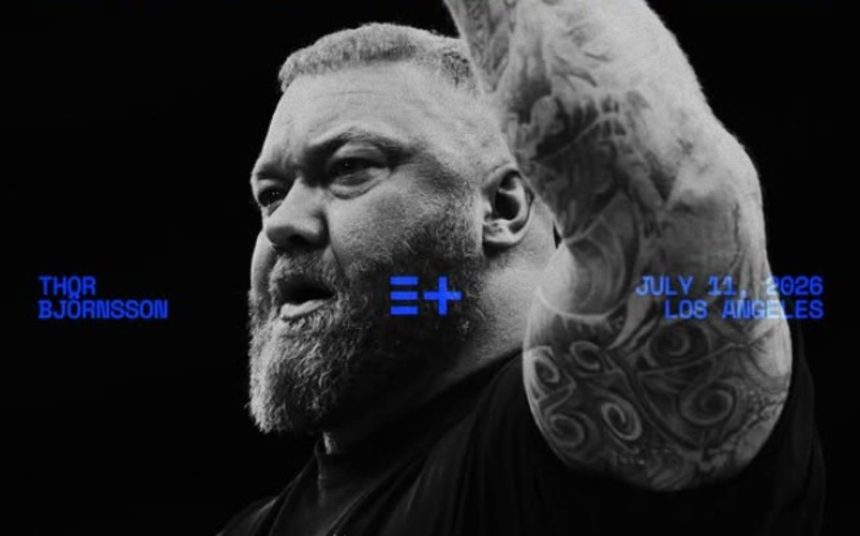 Hafthor Bjornsson Announces New Deadlift World Record Attempt