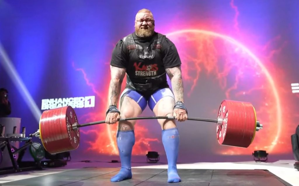 Hafthor Bjornsson Fails Deadlift World Record Attempt