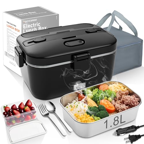 COZYEXPERT Electric-Lunch-Box-Heated-Food-Warmer 100W Heating Box for Adult
