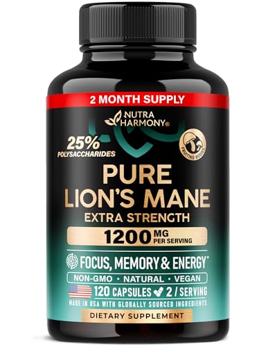 NUTRAHARMONY Lion's Mane 1200 mg