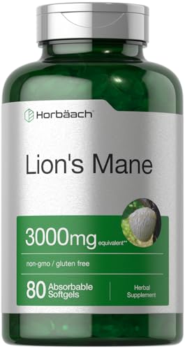 Horbäach Lion's Mane Mushroom Supplement