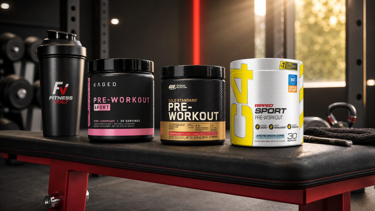 8 Best Low-Caffeine Pre-Workouts of 2026 – FitnessVolt