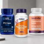 Phosphatidylserine supplement bottles arranged for comparison