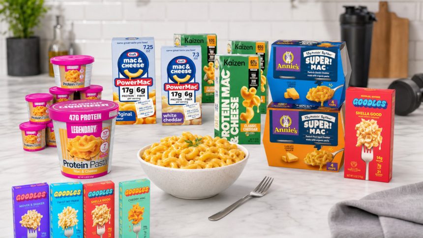 High-Protein Mac and Cheese FitnessVolt review image