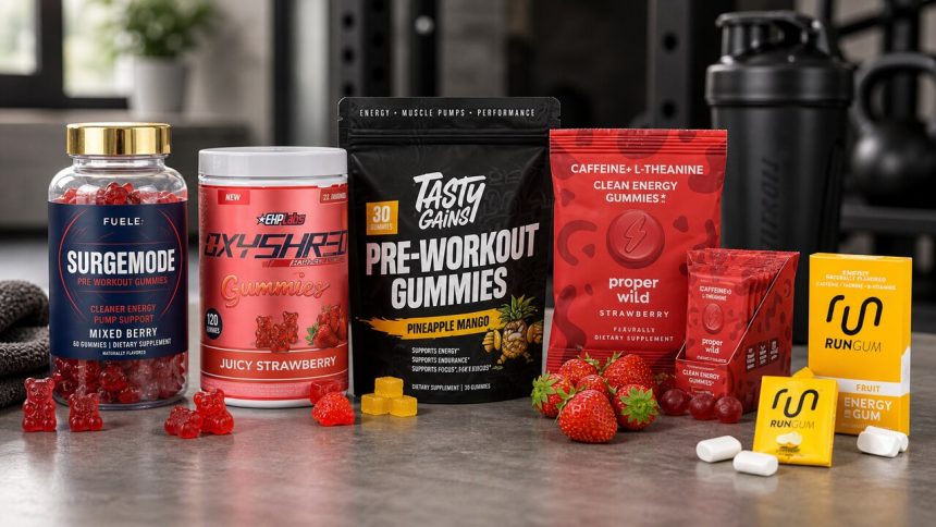 Pre-workout gummies real product imagegen featured image