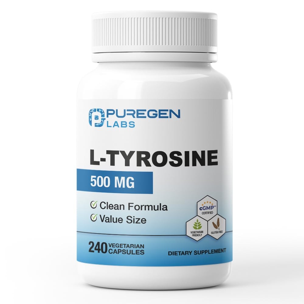 Puregen Labs L-Tyrosine 500 mg