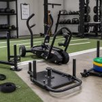 Weight sleds arranged for a FitnessVolt product review