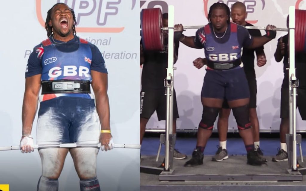 Joshua Ngoka Sets Two Ipf Junior World Records