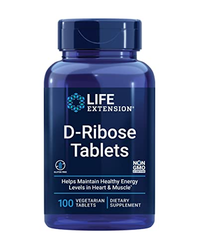 Life Extension D-Ribose Tablets, 100 Tablets