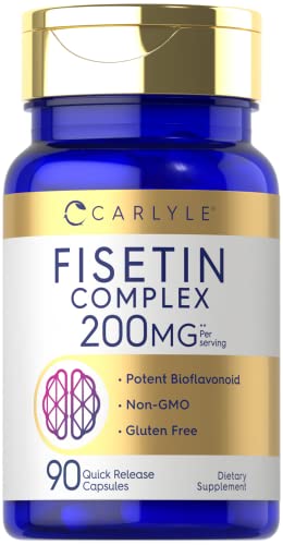 Carlyle Fisetin Complex, 90 Capsules, Non-GMO and Gluten Free
