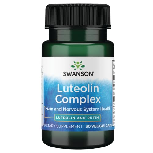 Swanson Luteolin Complex with Rutin, 30 Veggie Capsules