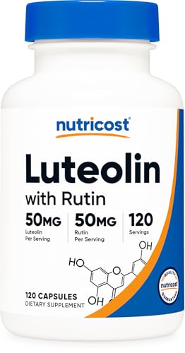 Nutricost Luteolin with Rutin Complex 100mg, 120 Capsules, Gluten-Free