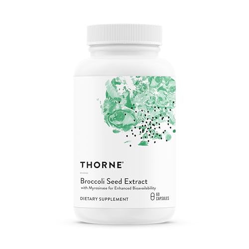 THORNE Broccoli Seed Extract, Sulforaphane Glucosinolate (SGS), 60 Capsules