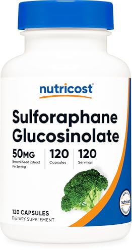 Nutricost Sulforaphane Glucosinolate (SGS) 120 Capsules