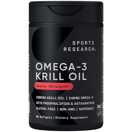 Sports Research Antarctic Krill Oil 1000mg
