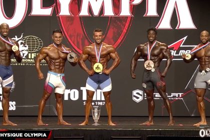 2026 Men's Physique Results Featured