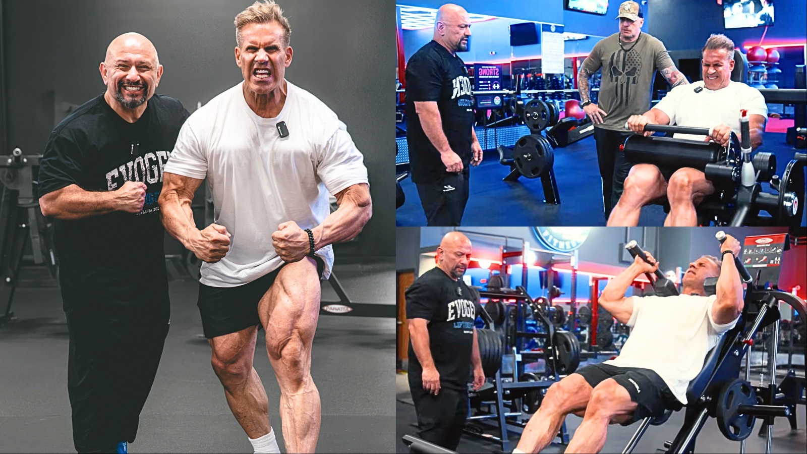 Hany Rambod Pushes Jay Cutler Through '09 Comeback Quad-Stomp Workout at 53 – Fitness Volt