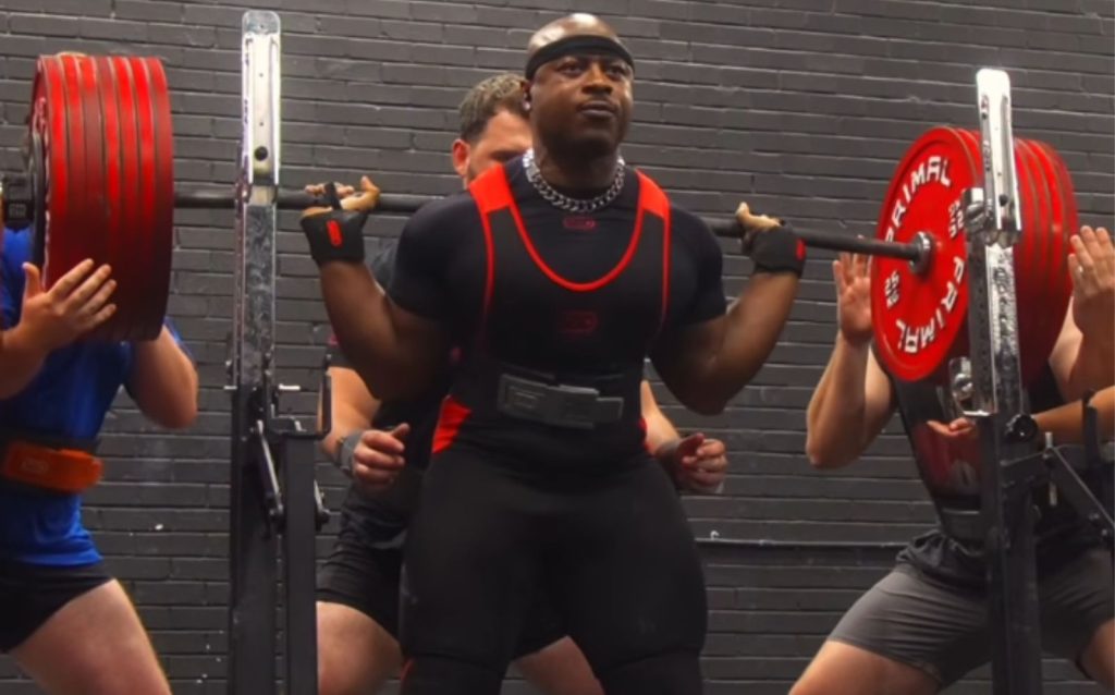 Russel Orhii Achieves New Raw Squat Personal Record