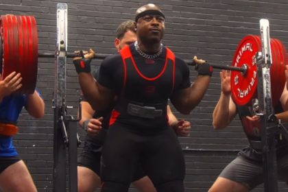 Russel Orhii Achieves New Raw Squat Personal Record