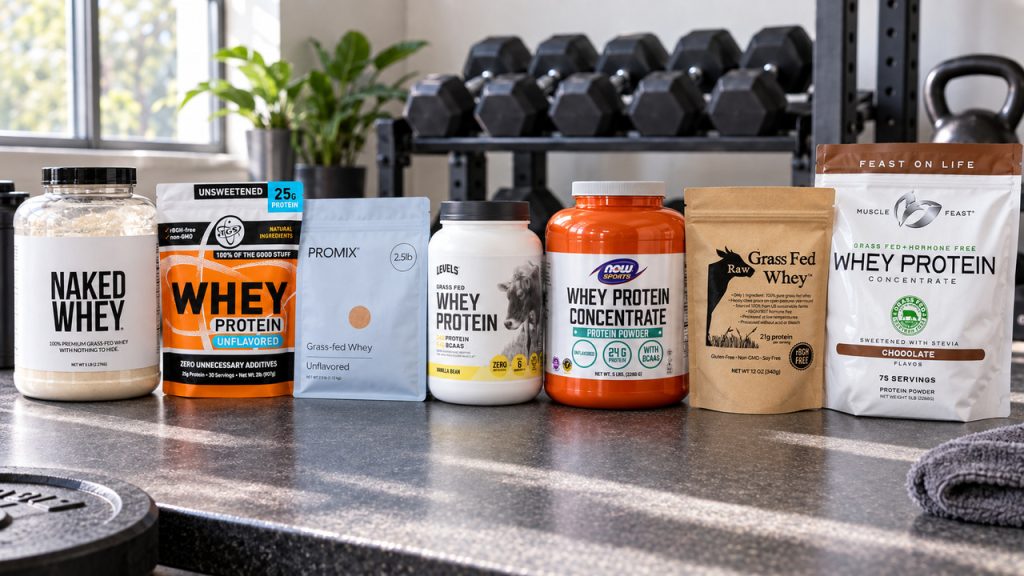 Seven whey protein concentrate packages compared in this roundup