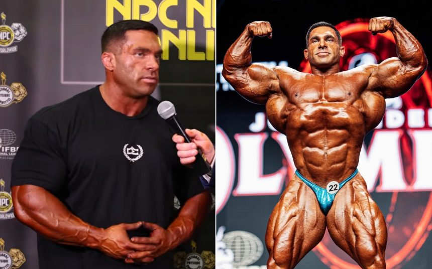 Derek Lunsford 2026 Mr Olympia Third No Excuses