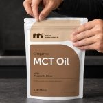 Micro Ingredients MCT oil powder pouch being opened