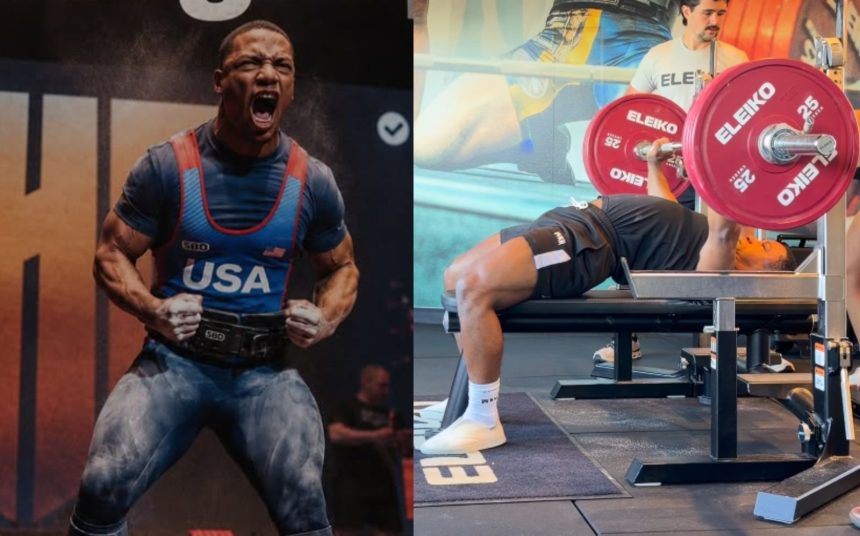 Austin Perkins Smokes Unofficial Raw Bench Press Ipf World Record