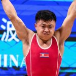 Pak Myong Jin Sets Clean - Jerk And Total World Records