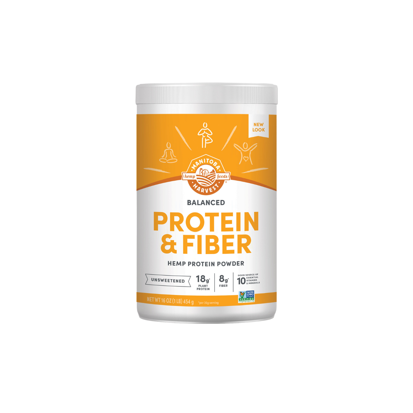 Manitoba Harvest Balanced Protein and Fiber Unsweetened 16oz